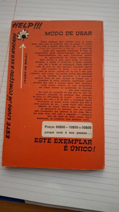 O livrinho vermelho Gslo Barcelos sátira humor raro