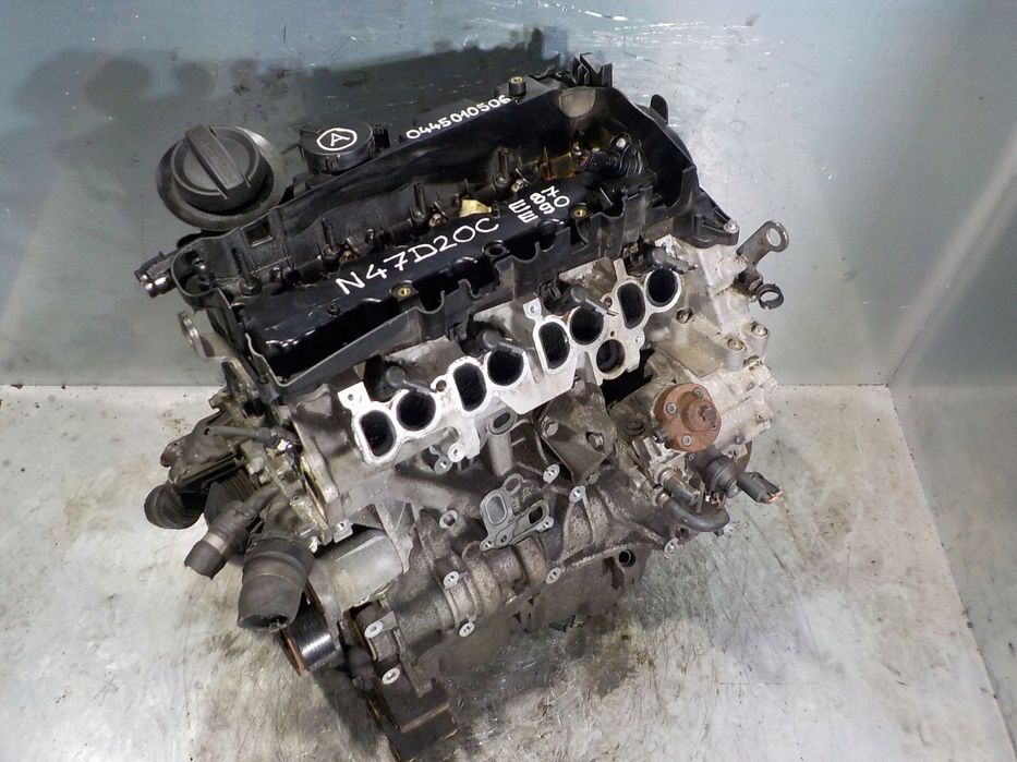 BMW 3 E90 1 E87 318 320 SILNIK 2.0 D 16V N47D20C + POMPA 0445010506 159 TYS