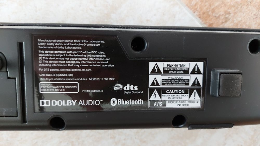 Coluna de Som LG