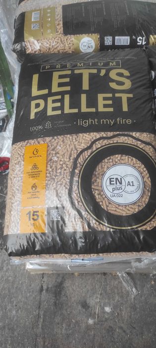 Pellet Let's pellet certyfikowany A1 ENPLUS PREMIUM