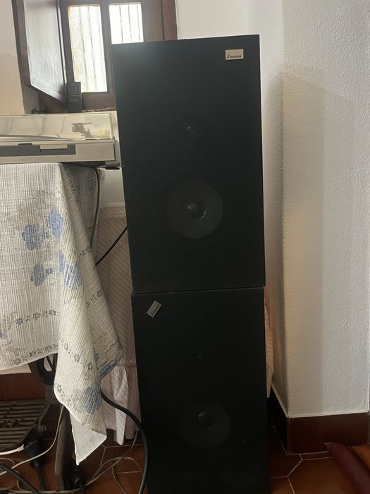 Sistema Hi-Fi Kenwood Vintage + Gira-discos Akai