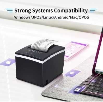 Принтер для Poster 1C 100% сумісно Xprinter XP Q260III N260H автообріз