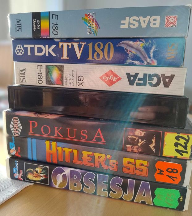 Kasety vhs z filmami