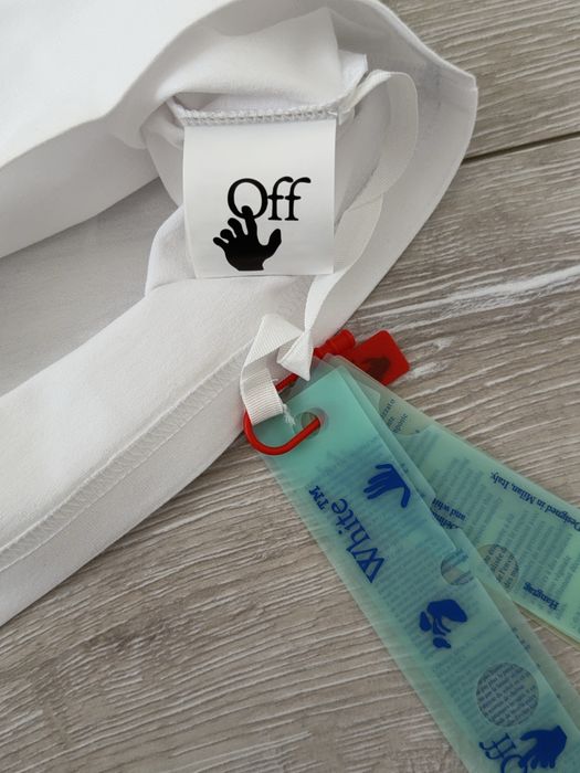 Футболка Off White / біла футболка офф вайт