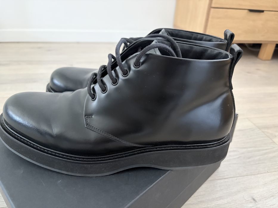 Meskie skórzane botki Massimo Dutti