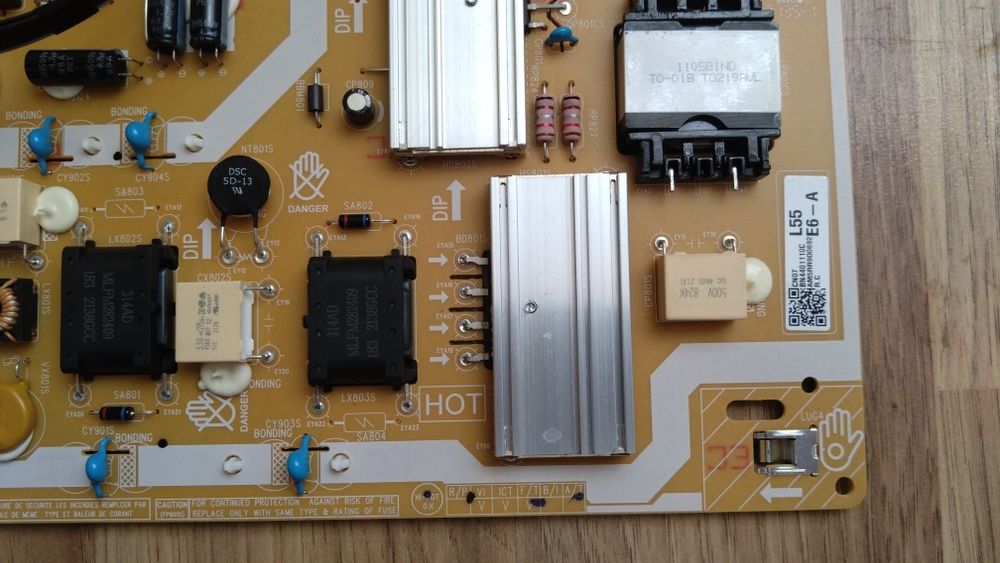 Płyta zasilacza tv Samsung BN440111