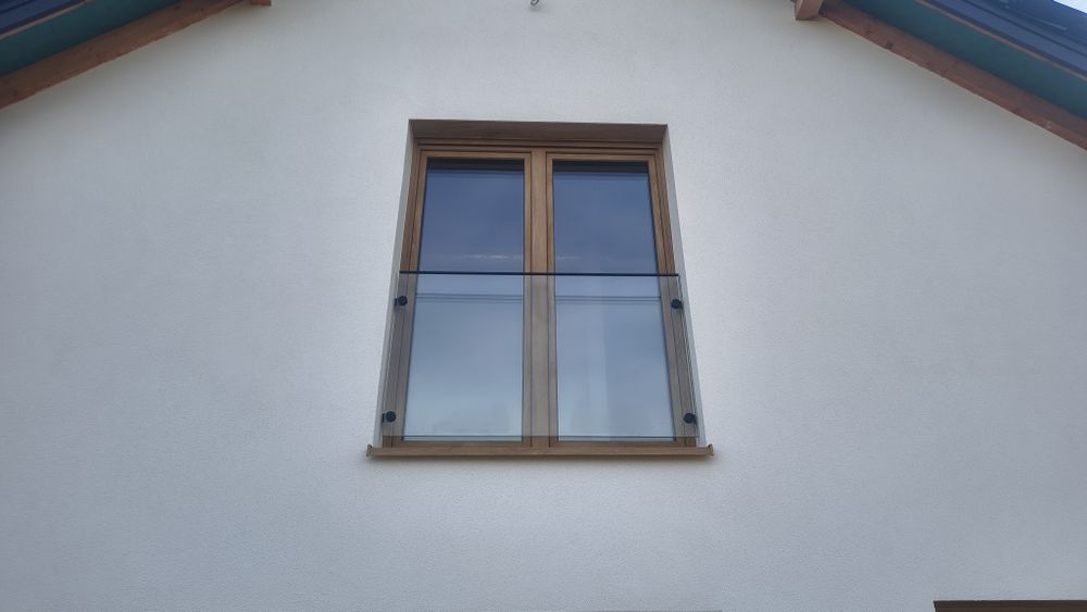 Balkon francuski szklany