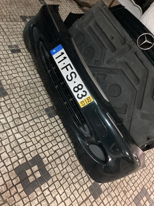 capô parachoques grelha resgurado do motor mercedes classe A de 2002