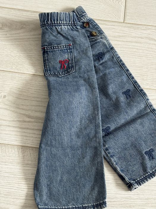 Next джинси на дівчинку 92