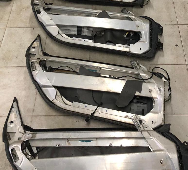 Estrutura alumínio porta Smart roadster