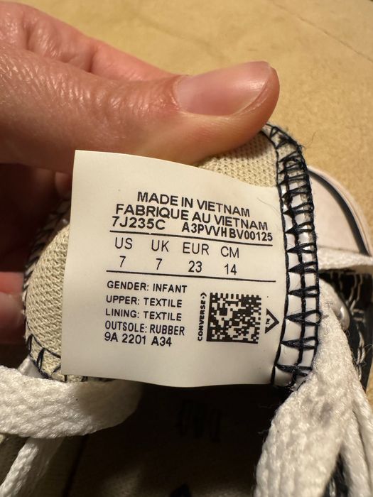 Кеди converse 23 розмір