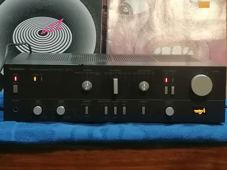 Technics SU-V7 japończyk 2x80 630W uszkodzony input selector