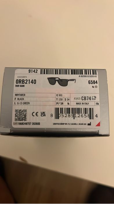 Oculos rayban Wayfarer classic