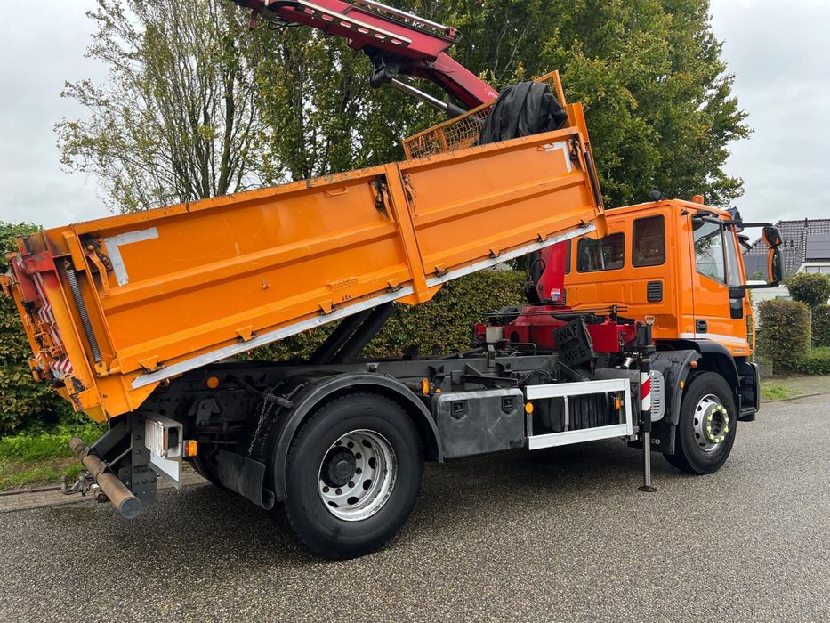 IVECO EUROCARGO 19Ton 250cv GRUA BASCULANTE SÓ 100.000KM  OPORTUNIDADE