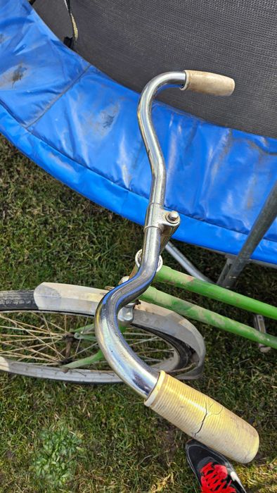 Stary rower calosc czesci prl retro