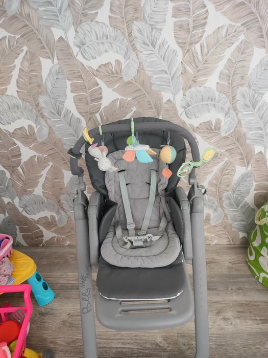 Стільчик для годування chicco polly magic relax