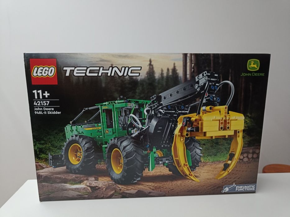 LEGO 42157 Ciągnik Zrywkowy John Deere Technic nowy Warszawa Ochota ...