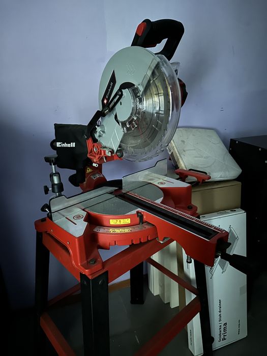 Пила торцовочная с протяжкой einhell 2531/2 U