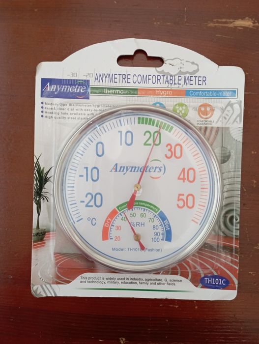 Термометр/гігрометр Anymetre TH101C