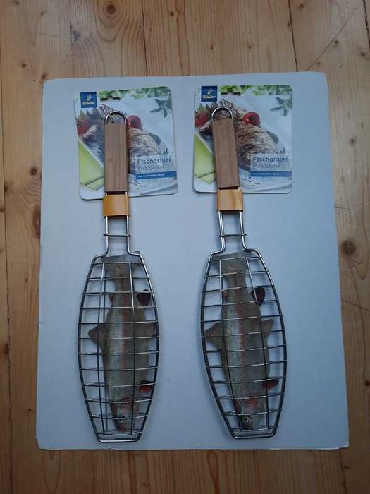 Koszyk do grillowania ryb 2szt Tchibo