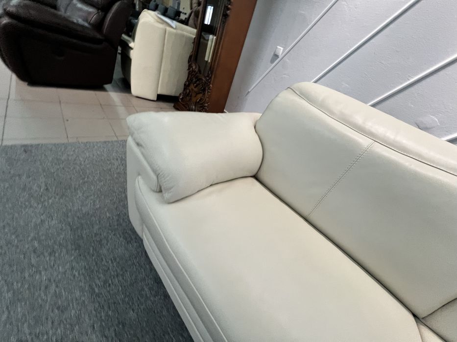 Диван трійка шкіряний мякий