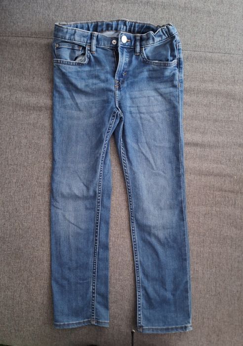 Spodnie jeansowe rozm 128