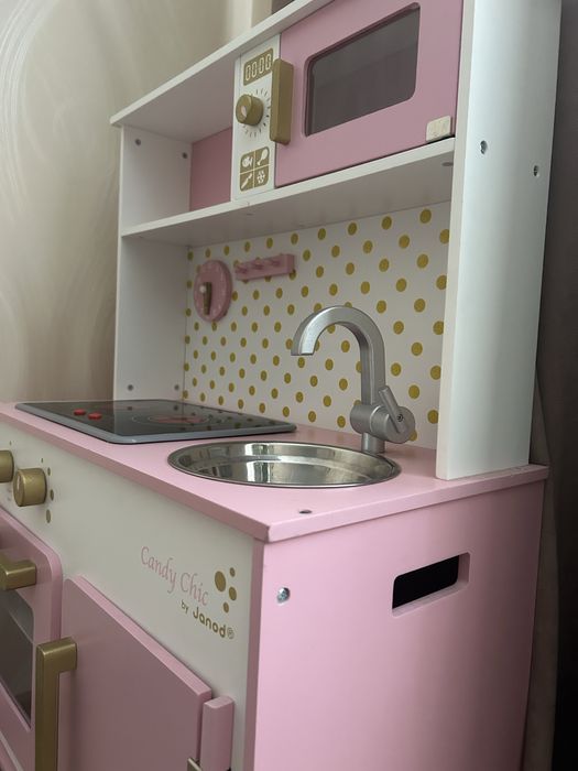 Дитяча дерев*яна кухня Candy Chic