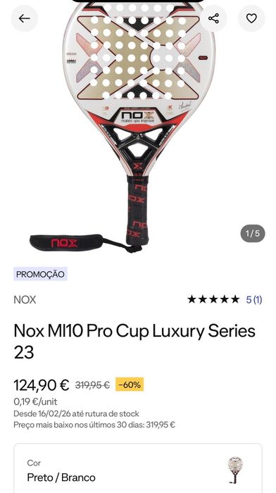 Raquete de Padel  Nox ML10 Pro Cup Luxury Series