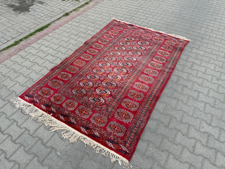 Dywan perski Buchara 240x160 ręcznie tkany wełniany
