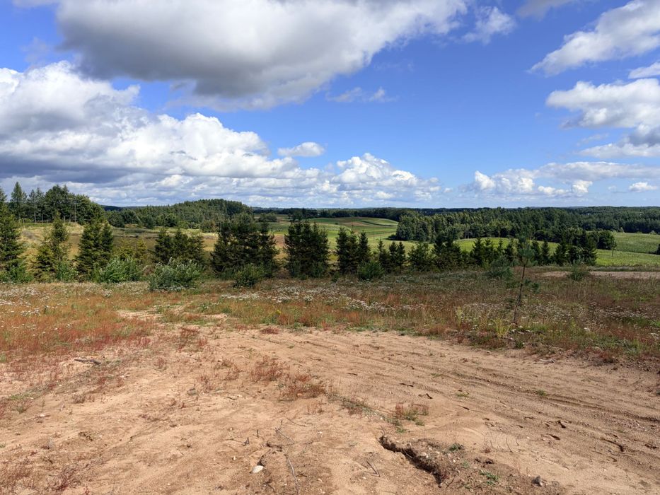 Działka z panoramicznym widokiem, Warunki zabudowy, woda i prąd, Chmielno - Widok 5