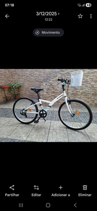 Bicicleta de criança