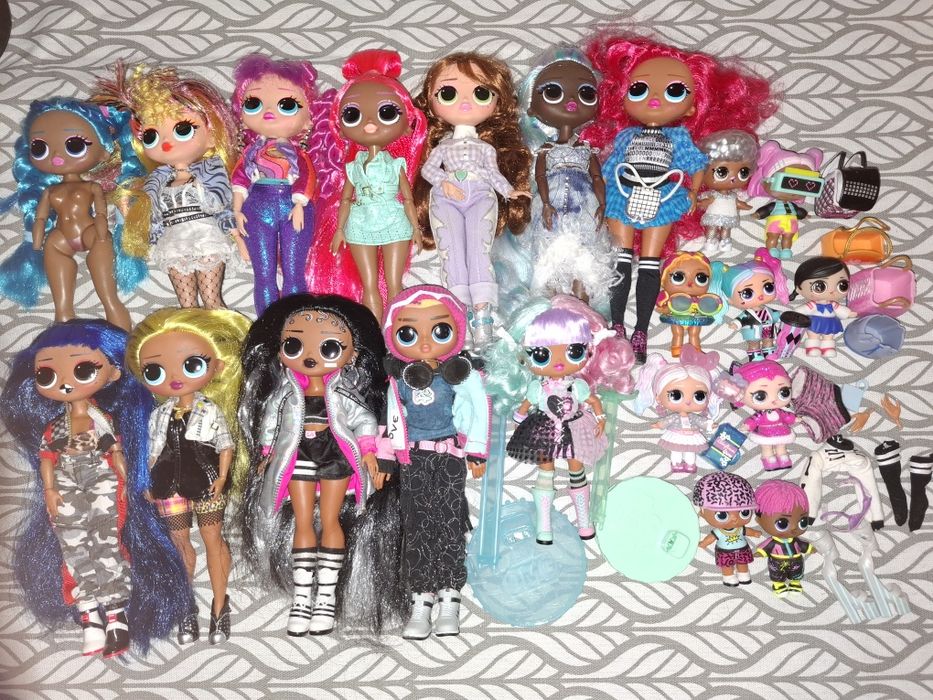 Lol куклы лол Скриблс OMG hello kitty аксессуары  харли квин