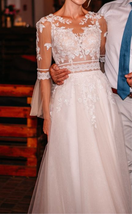 Suknia slubna rozmiars, stan idelany!