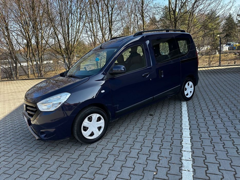 Dacia Dokker 1.6 MPI 85KM Benzyna+Gaz Klima Navi El.Szyby Po Opłatach!!!