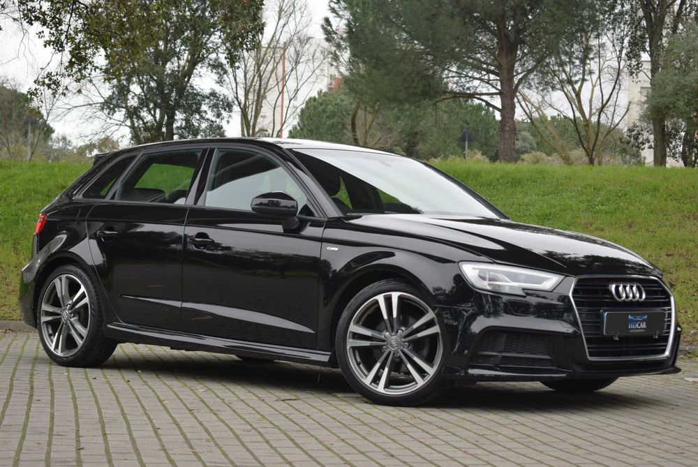 240€ Mês # Audi A3 Sportback 1.6 TDi S-Line (3x) 116cv # 2017/07