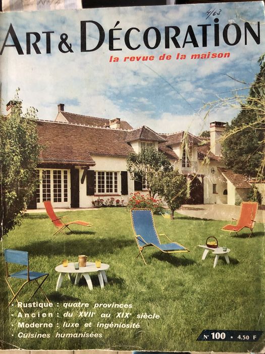 Númer 1 e 3 da Schoner Wohnen e numeros antigos da Art & Decoration as