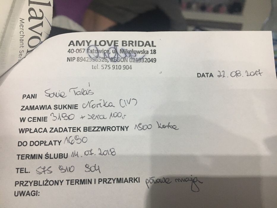 Suknia ślubna AmyLove
