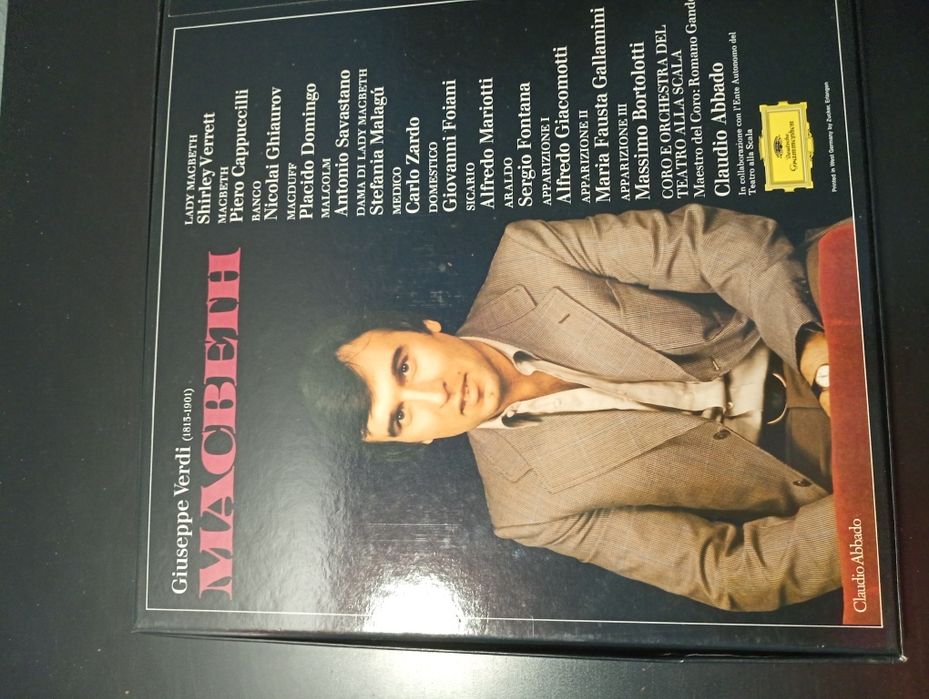 Giuseppe Verdi - Macbeth	3x Vinil Musica Classica	Germany	1976