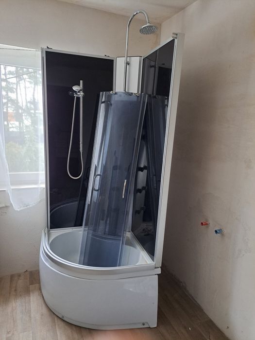 Kabina prysznicowa narożna 90, głeboki brodzik