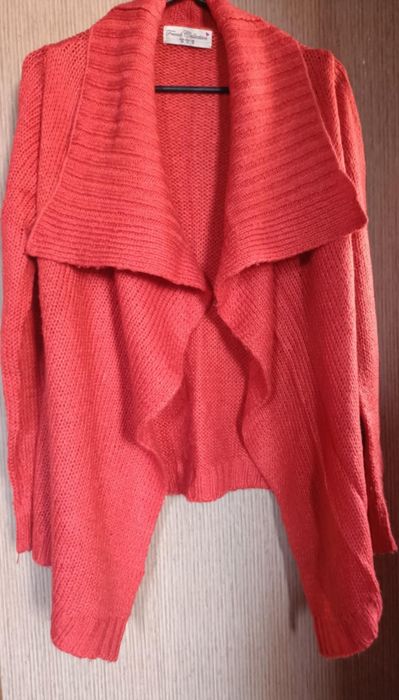 French Collection | sweter | pomarańczowy | miękki | wygodny