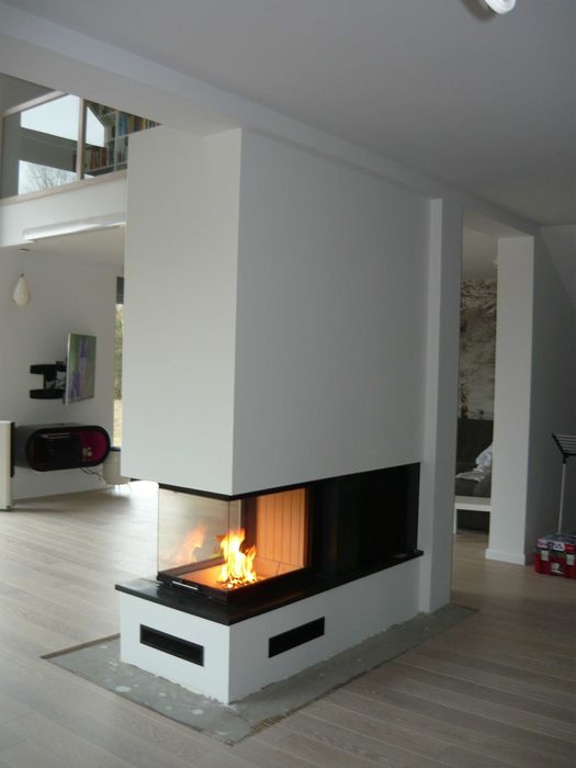 Kominek / zabudowa kominka/ kominek wolnostojący typ koza