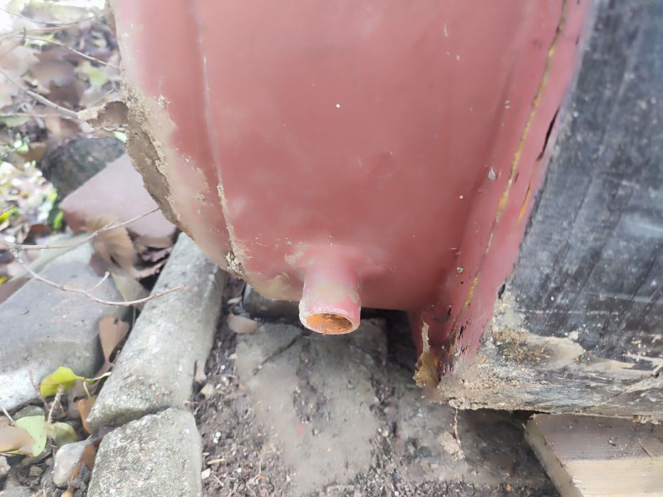 Boiler wody z wężownicą około 240l gruba blacha