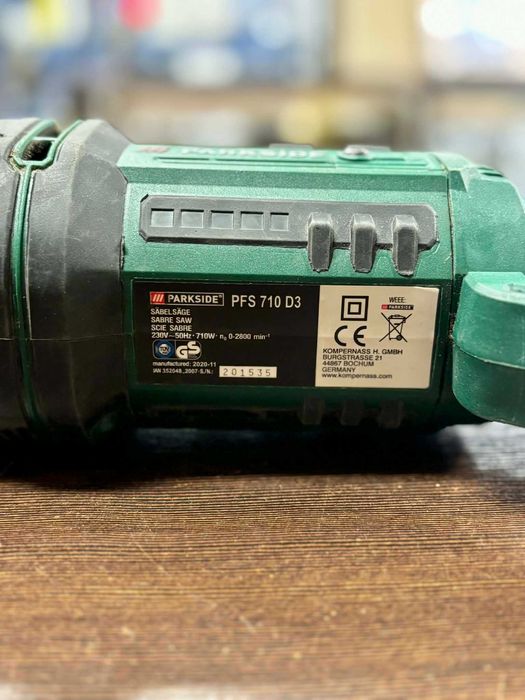 Piła szablasta Parkside PFS 710 D3.