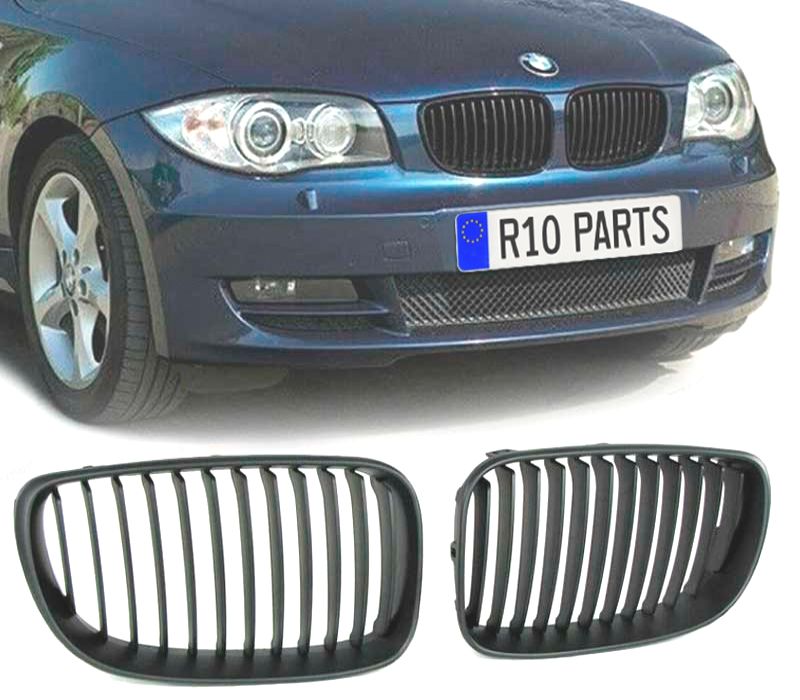 GRELHAS BMW E81 E82 E87 E88 07-11 PRETO MATE