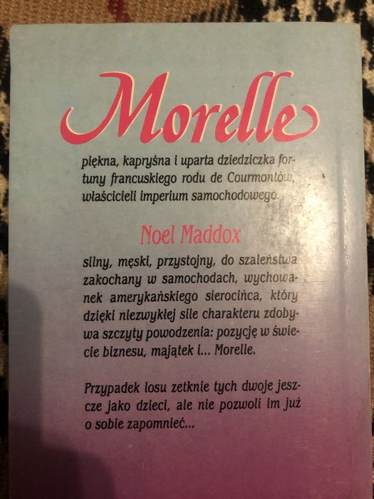 Morelle, Paryska nieznajoma, Nie mów nic, kocham Cie