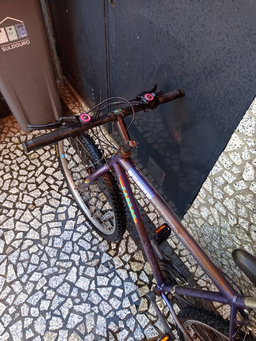 Bicicleta com uso