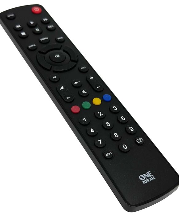 Pilot uniwersalny do telewizora One For All URC1210 czarny TV kod 356