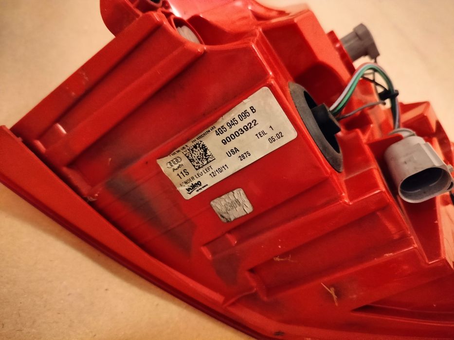 Lampa lewy tył LED Audi A6C7 4G USA sedan