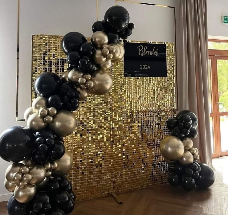 panele cekinowe,podtalerze, cyfry led , motyle led