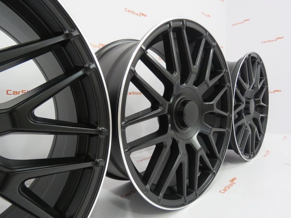 Jantes Look Mercedes Amg 19 x 8.5 et42 5x112 Preto + Polido